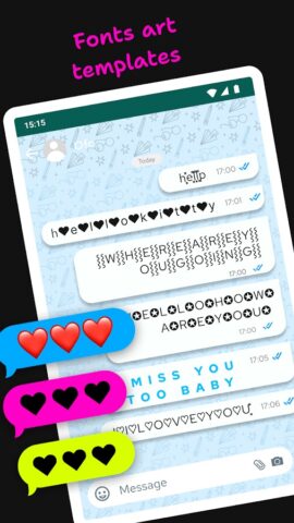 Chat Style & Theme Changer для Android — скриншот 5