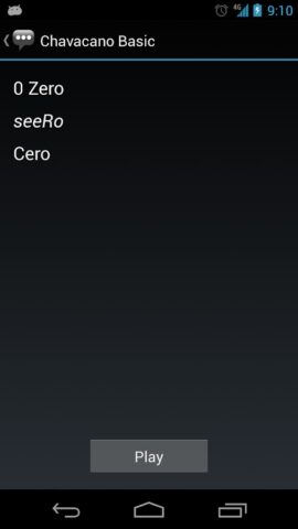 Chavacano Basic Phrases для Android — скриншот 3