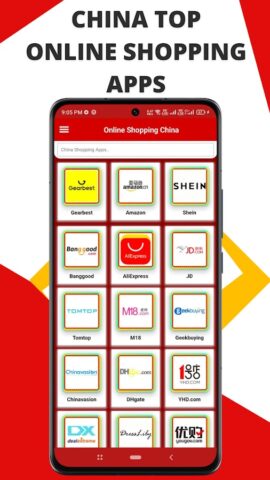 China Online Shopping Apps для Android — скриншот 1