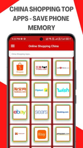China Online Shopping Apps для Android — скриншот 2