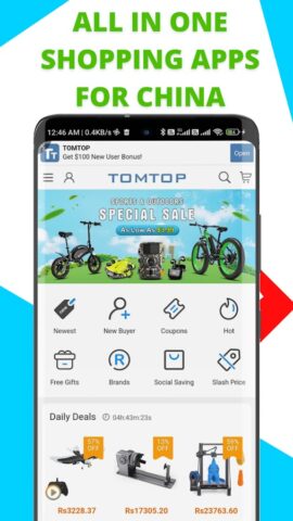 China Online Shopping Apps для Android — скриншот 4