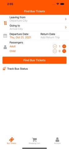 Chinatown Bus для iOS — скриншот 1