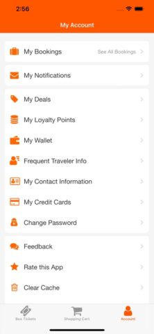 Chinatown Bus для iOS — скриншот 3