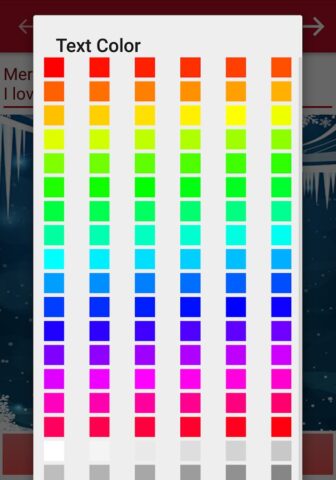 Рождественские открытки для Android — скриншот 5
