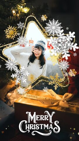 Рождественский фоторедактор для Android — скриншот 1