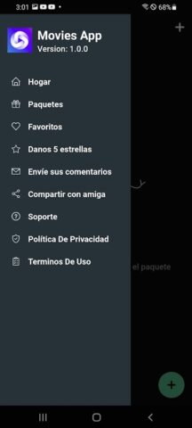 CineCalidad — Paquetes для Android — скриншот 2