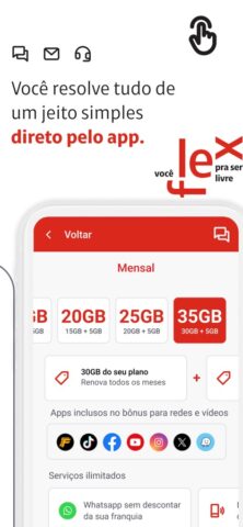 Claro flex для iOS — скриншот 3