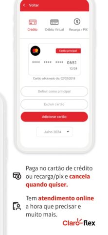 Claro flex для iOS — скриншот 4