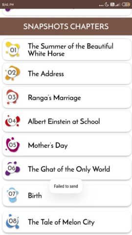 Class 11 English NCERT Book для Android — скриншот 2