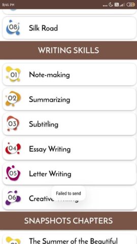 Class 11 English NCERT Book для Android — скриншот 4
