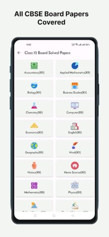 Class 12 CBSE Papers для Android — скриншот 2