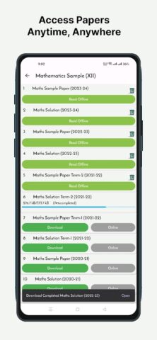 Class 12 CBSE Papers для Android — скриншот 4
