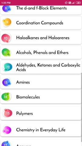 Class 12 Chemistry NCERT Book для Android — скриншот 3