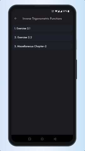 Class 12 Maths NCERT Solutions для Android — скриншот 5