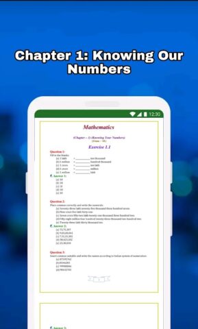 Class 6 Maths Solution English для Android — скриншот 3