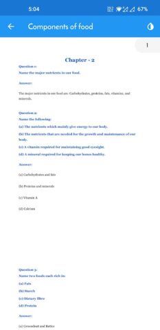 Class 6 NCERT Science Solution для Android — скриншот 2