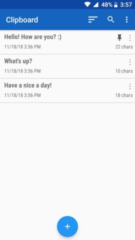 Clipboard Manager — Copy Paste для Android — скриншот 1