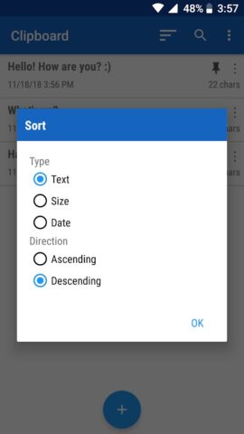 Clipboard Manager — Copy Paste для Android — скриншот 2