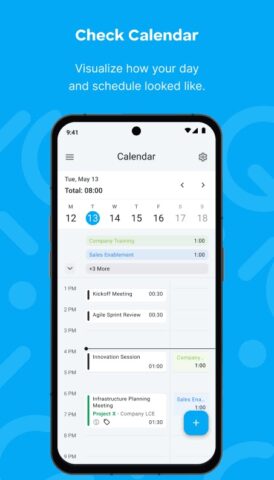 Clockify — Time Tracker для Android — скриншот 4