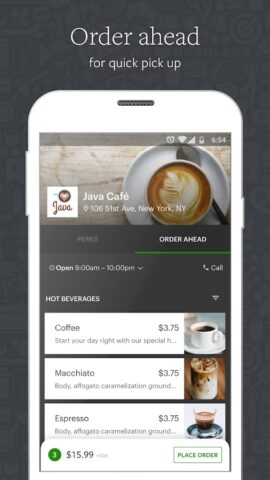 Clover: Perks and Order Ahead для Android — скриншот 2