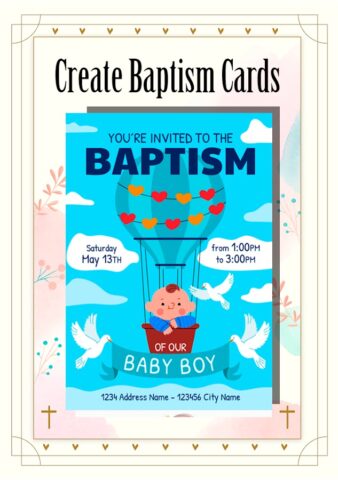 Communion, Baptism Invitations для Android — скриншот 3