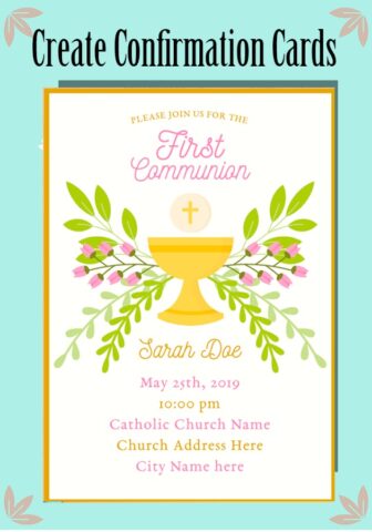 Communion, Baptism Invitations для Android — скриншот 5