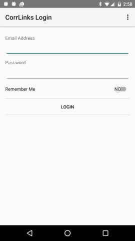 CorrLinks Video для Android — скриншот 1