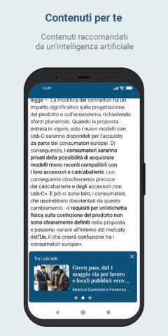 Corriere della Sera для Android — скриншот 2