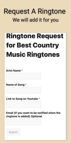 Country Music Ringtones для Android — скриншот 5