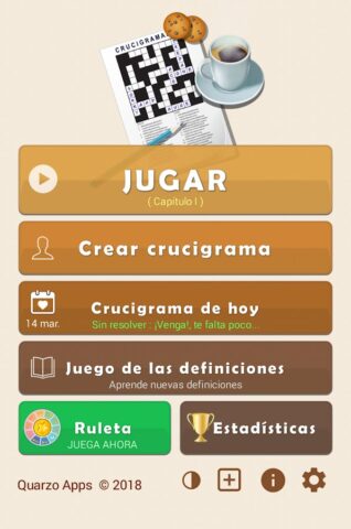 Crosswords Spanish crucigramas для Android — скриншот 1