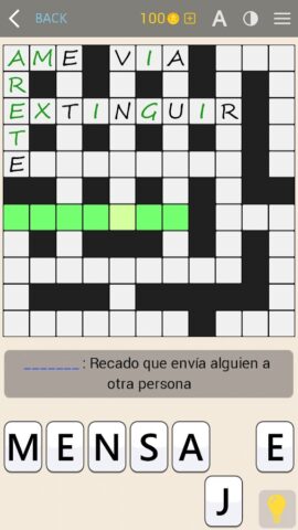 Crosswords Spanish crucigramas для Android — скриншот 2