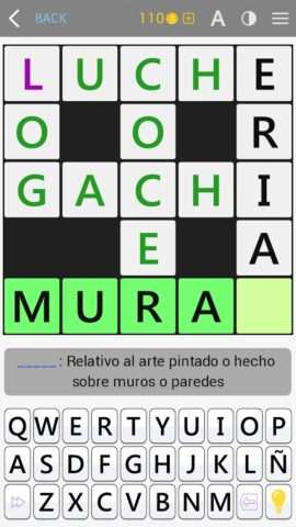 Crosswords Spanish crucigramas для Android — скриншот 3