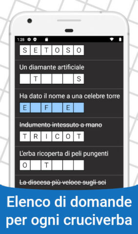 Cruciverba Italiano для Android — скриншот 3