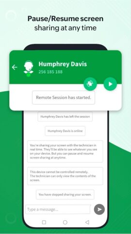 Customer App — Zoho Assist — скриншот 4