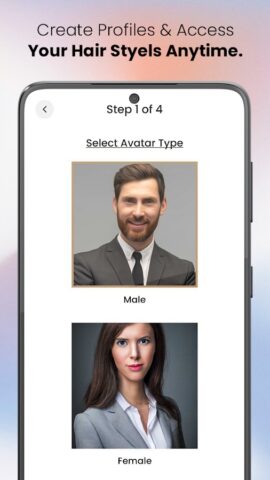 CutAI — AI Hair Style Changer для Android — скриншот 3