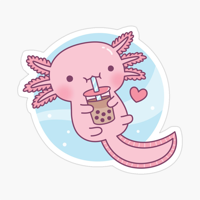 Cute Axolotl — Wallpapers. для iOS
