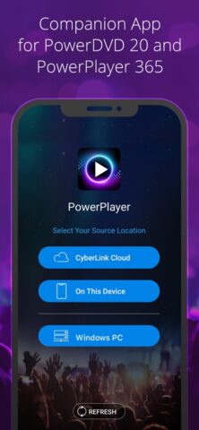 CyberLink PowerPlayer для iOS — скриншот 1