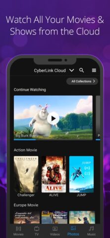CyberLink PowerPlayer для iOS — скриншот 2