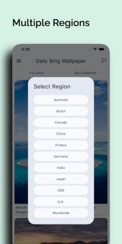 Daily Wallpaper — Auto change для Android — скриншот 4