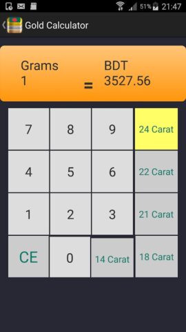 Daily Gold Price in Bangladesh для Android — скриншот 1