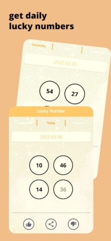 Daily Horoscope Lucky Numbers для Android — скриншот 1