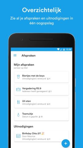 Datumprikker для Android — скриншот 1
