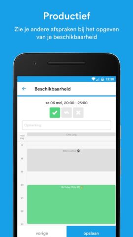 Datumprikker для Android — скриншот 5