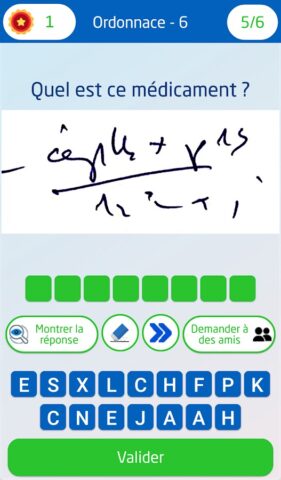 Dechiffrage ordonnance для Android — скриншот 3