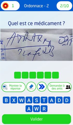 Dechiffrage ordonnance для Android — скриншот 5