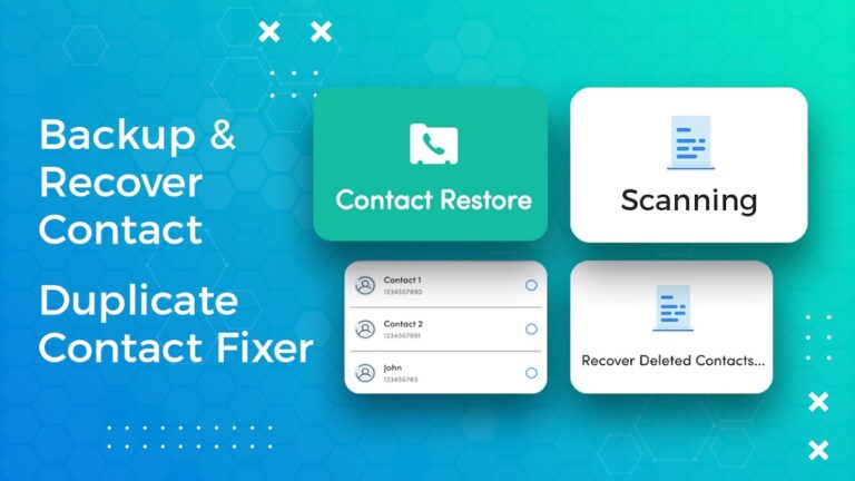 Deleted Contact Recovery App — скриншот 1