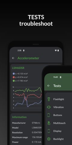 DevCheck Device & System Info для Android — скриншот 4