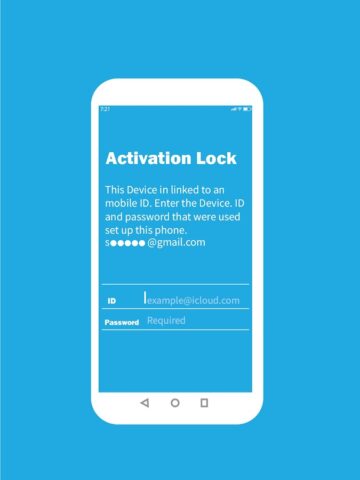 Разблокировка устройства для Android — скриншот 3