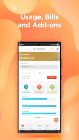 Dhiraagu для Android — скриншот 2