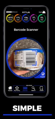 Diabetes Food Tracker ~ Fittur для iOS — скриншот 5